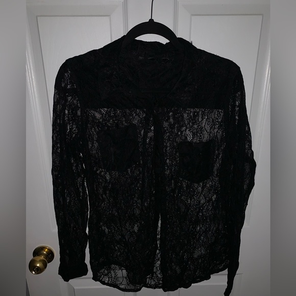 Guess Lace Blouse - Picture 6 of 7